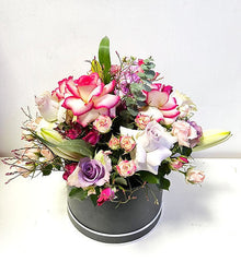 Colorful Fresh Flower in a Box