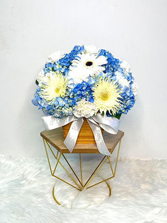 Baby Boy Flower Arrangment