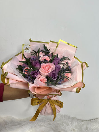 Pink & Purple Bloom Bouquet