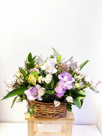 Precious Purple Flower Arrangment