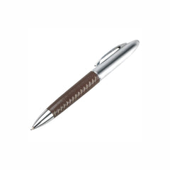 Metal and Leather Pen QS-P613