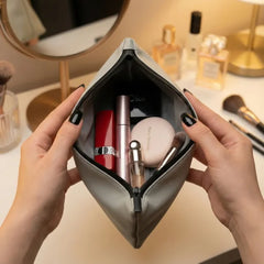 Premium Soft PU Leather Cosmetic & Travel Pouch