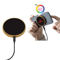 BAMBOO LED LOGO CHARGING PAD