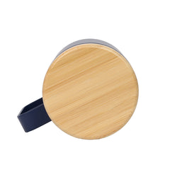 HYDRO - Bamboo Base Stainless Steel Mug