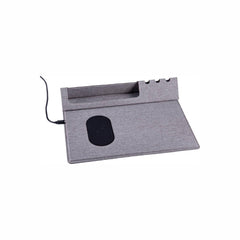 Wireless Mouse Pad & Desk Organizer