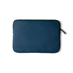 Executive Nubuck Laptop Sleeve – 15” Water-Repellent Edition (Navy)