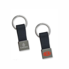 Promotional Metal with Strap Keychain