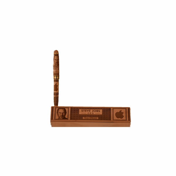Wooden Pen with Pen Holder