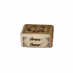 Wooden Box with Rings