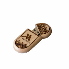 Wooden Pendent with Box
