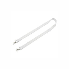 Lanyard 20mm Twin Hook Sublimation- White