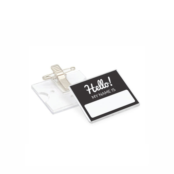 Reusable Insert Name Badges