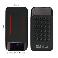 SQUID MAX POWER BANK LIGHT UP LOGO