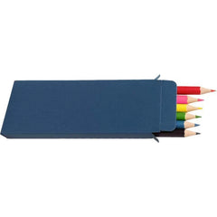 Executive 6-Piece Creative Pencil Suite – Upcycled Denim Edition