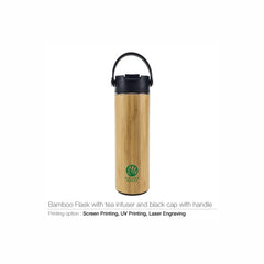 Bamboo Flask with Tea Infuser