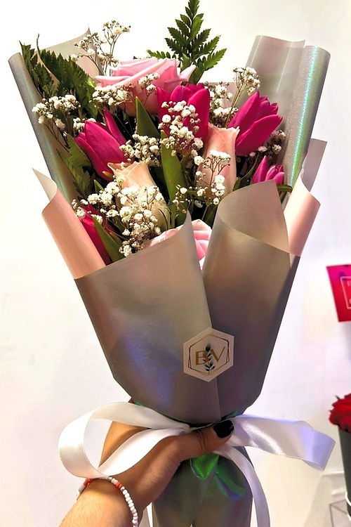 Rose & Tulip Bouquet