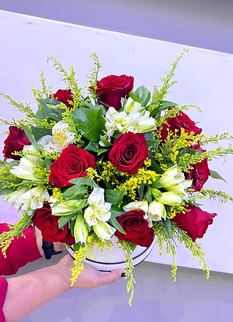 Bllooming Flower Arrangement in Box