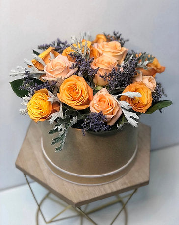 Eye Catching Fresh Orange Roses