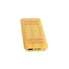 WOOD GRAIN DESIGN WIRELESS POWERBANK