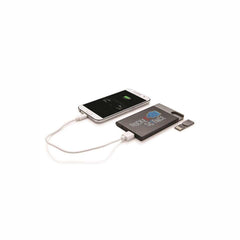 2500 mAh Powerbank With 8GB USB - Black