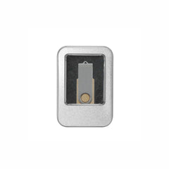 Metal Swivel Wooden USB Flash Drive