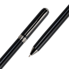 Premium Matte Black Executive Metal Pen – Twist Action
