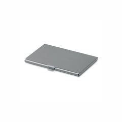 Imitation chrome business card holder