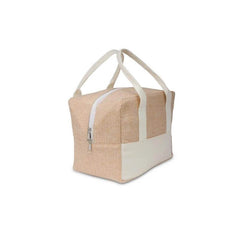 Organic Jute & Cotton Insulated Cooler Bag – Eco-Executive Series