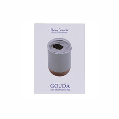 Hans Larsen Vacuum Mug With Cork Base - Grey