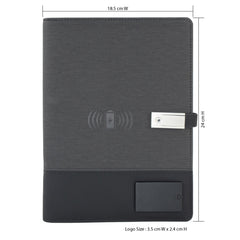 EXECUTIVE HI-TECH PORTFOLIO POWERBANK WITH WIRELESS CHARGING TECHNOLOGY