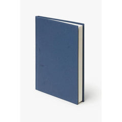 Executive Denim-Textured A5 Notebook – Sustainable Slate Blue
