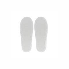 Pair of polyester hotel slippers
