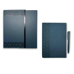 Premium Magnetic Notebook & Metallic Pen Gift Set