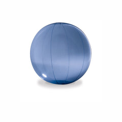Beach ball in transparent PVC. Inflated: Ø28cm