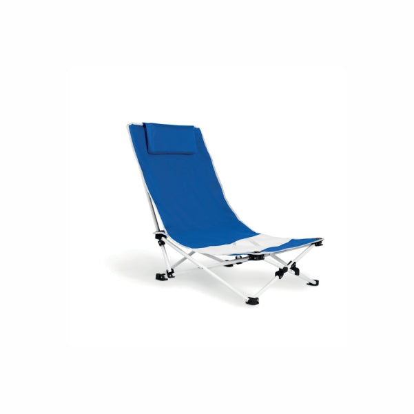 Beach chair with neck pillow
