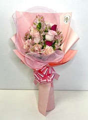 Orchard-Fresh Pink Bouquet
