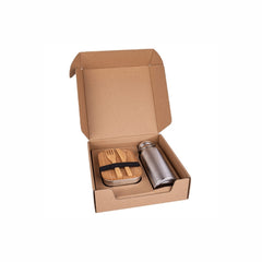Hans Larsen Set of Lunch Box and Vacuum Bottle