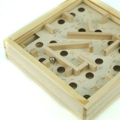 Classic Wooden Labyrinth Maze Balance Game