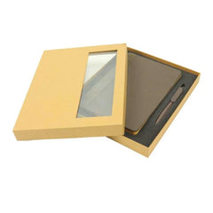 Coffee Journal Set with A5 Size Notebook and Pen