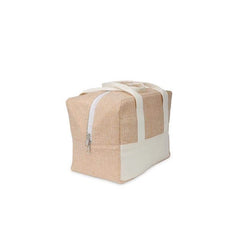 Organic Jute & Cotton Insulated Cooler Bag – Eco-Executive Series