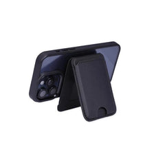 Executive 3-in-1 Magnetic Charging Station & Card Wallet – Stealth Black
