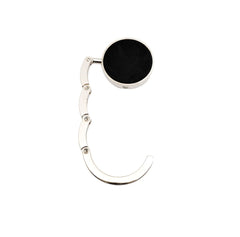 Executive Zinc Alloy Handbag Hook – Stealth Gunmetal Edition