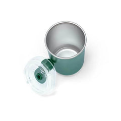 Executive Double-Wall Travel Mug – 300ml Forest Green