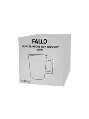 Executive 400ml Ceramic Stoneware Cup – Matte Blue Edition