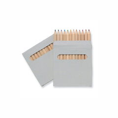 Set of 12 coloured pencils