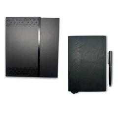 Premium Magnetic Notebook & Metallic Pen Gift Set