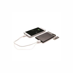 2500 mAh Powerbank With 8GB USB - Black