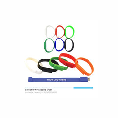 Silicone Wristband USB