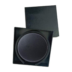 COASTER PU LEATHER WITH HOLDER