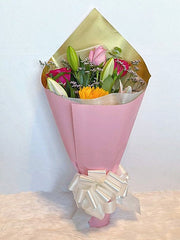 Bountiful Assorted Fresh Flowers Bouquet